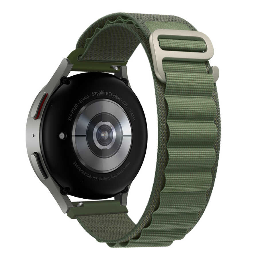 Gear S3 (22mm) Zore KRD-74 22mm Hasır Kordon