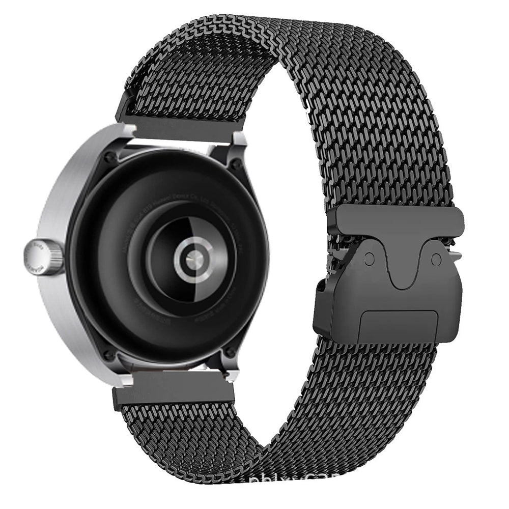 Gear S3 Zore KRD-100 22mm Titanyum Hasır Kordon