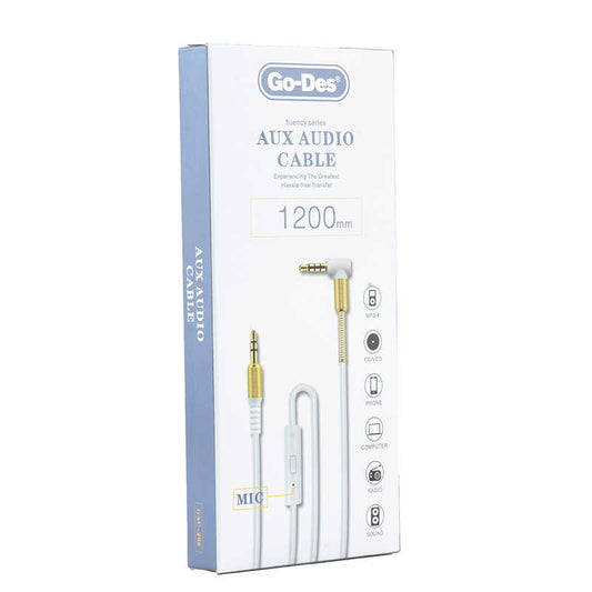 Go Des GAC-206 Aux Audio Kablo Siyah