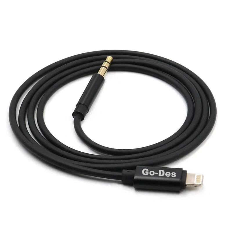 Go Des GAC-301 Lightning Aux Kablo Siyah