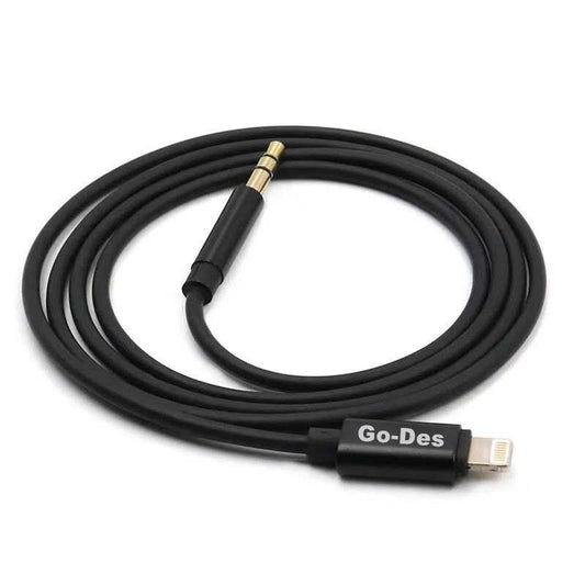 Go Des GAC-301 Lightning Aux Kablo Siyah