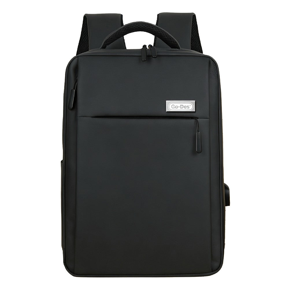 Go Des GD-6002 Nefes Alabilen Kumaş Şok Emici Omuz Askılı Laptop ve Notebook Sırt Çantası