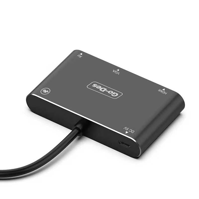 Go Des GD-8762 5 in 1 Mobile HD Screen Player Siyah
