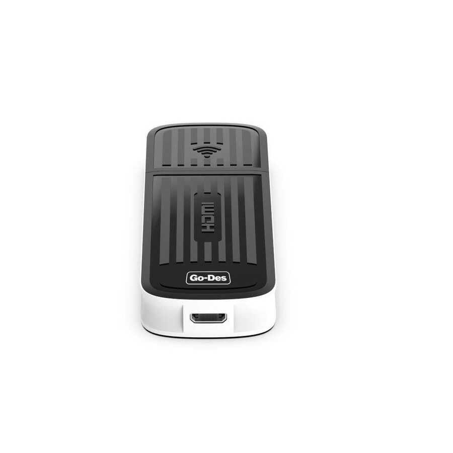 Go Des GD-DM566 Kablosuz HDMI Ses ve Görüntü Aktarıcı Siyah