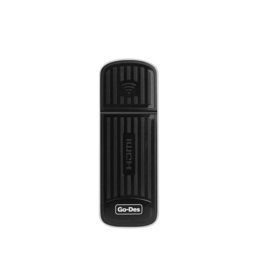 Go Des GD-DM566 Kablosuz HDMI Ses ve Görüntü Aktarıcı Siyah