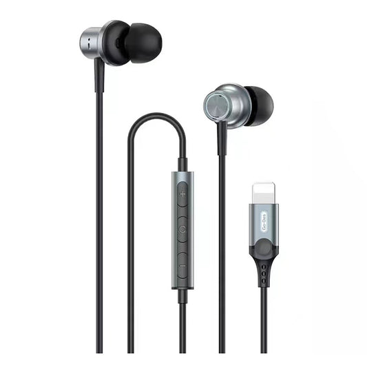 Go Des GD-EP313 Kulakiçi Kablolu Lightning Tak Çalıştır Stereo Kulaklık Siyah