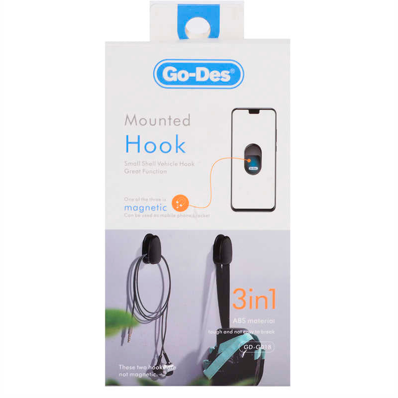 Go Des GD-G018 Kablo Düzenleyici Siyah