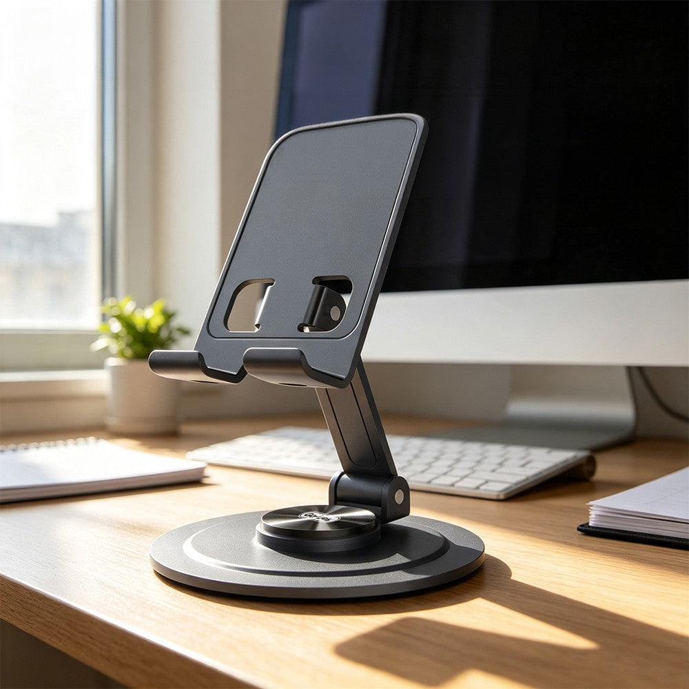 Go Des GD-HD371 Ayarlanabilir Katlanabilir 360 Derece Dönebilen Telefon ve Tablet Standı
