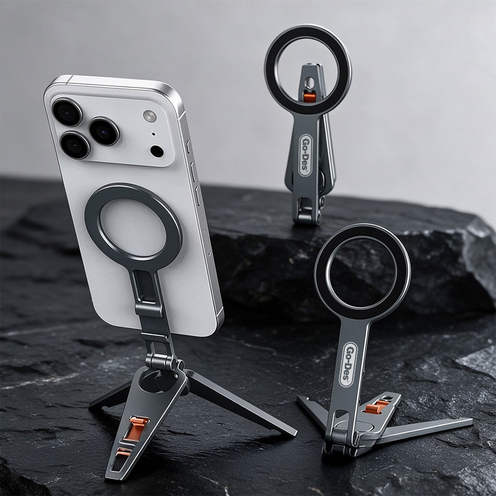 Go Des GD-HD377 270 Derece Dönebilen Çok Fonksiyonlu Magnetik Tripod