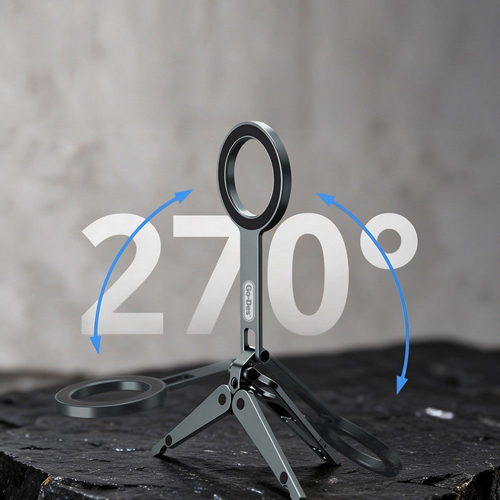Go Des GD-HD377 270 Derece Dönebilen Çok Fonksiyonlu Magnetik Tripod