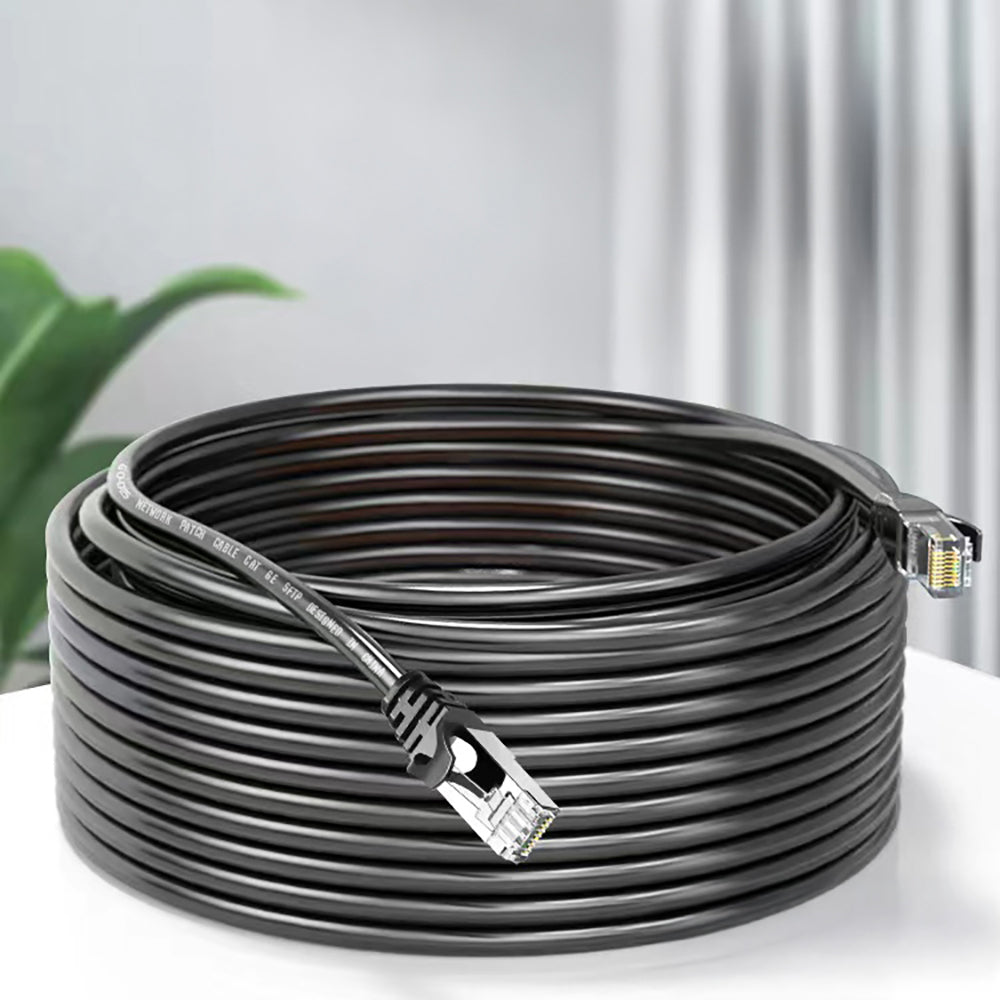 Go Des GD-HM891 1000Mbps Aktarım Hızlı RJ45 Ethernet Kablosu 20M Siyah