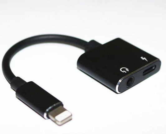 Go Des GD-UC026 2 in 1 Lightning Adaptör Siyah