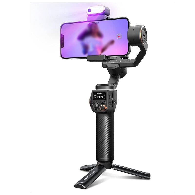 Hohem iSteady M6 3 Eksenli El Tipi AI Yapay Zeka Görüş Sensörlü Gimbal Stabilizatör Siyah