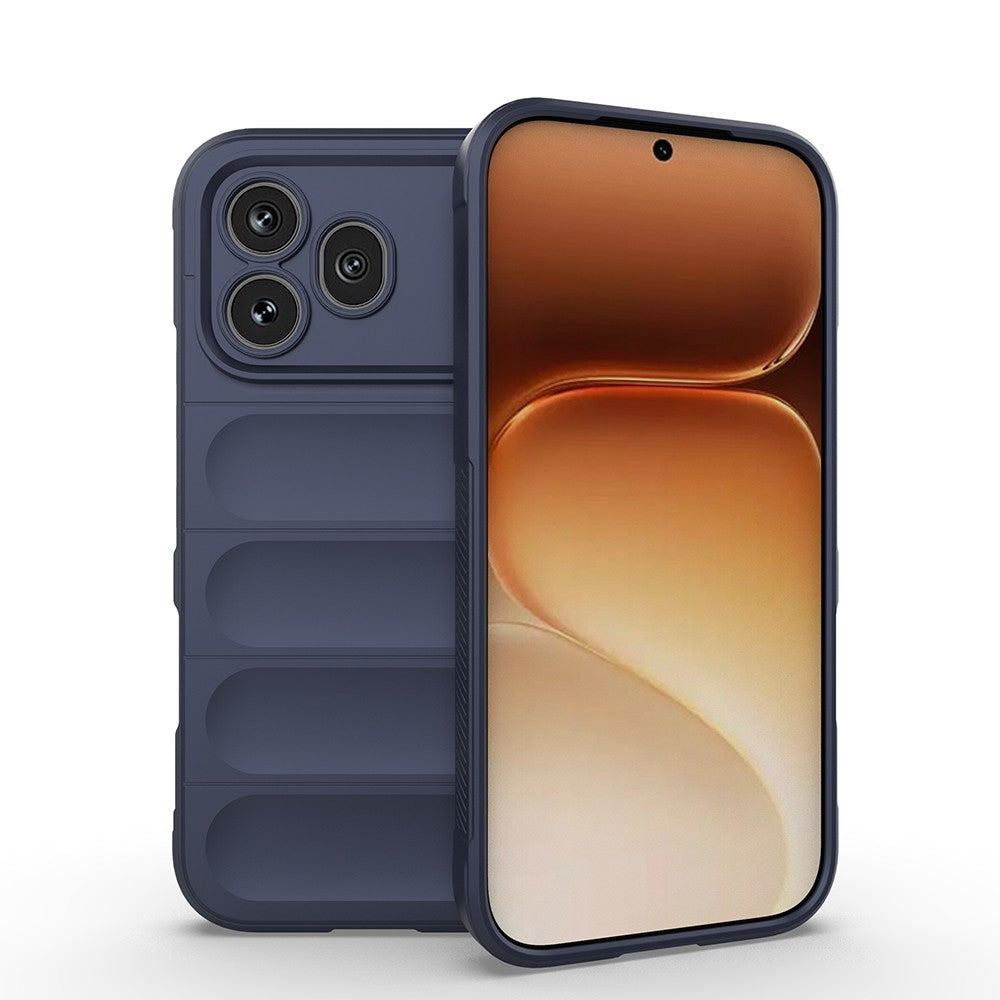 Honor 600 Pro 5G Kılıf Esnek TPU Oyuklu Arka Yüzey Tasarımlı Zore Etnik Silikon Kapak