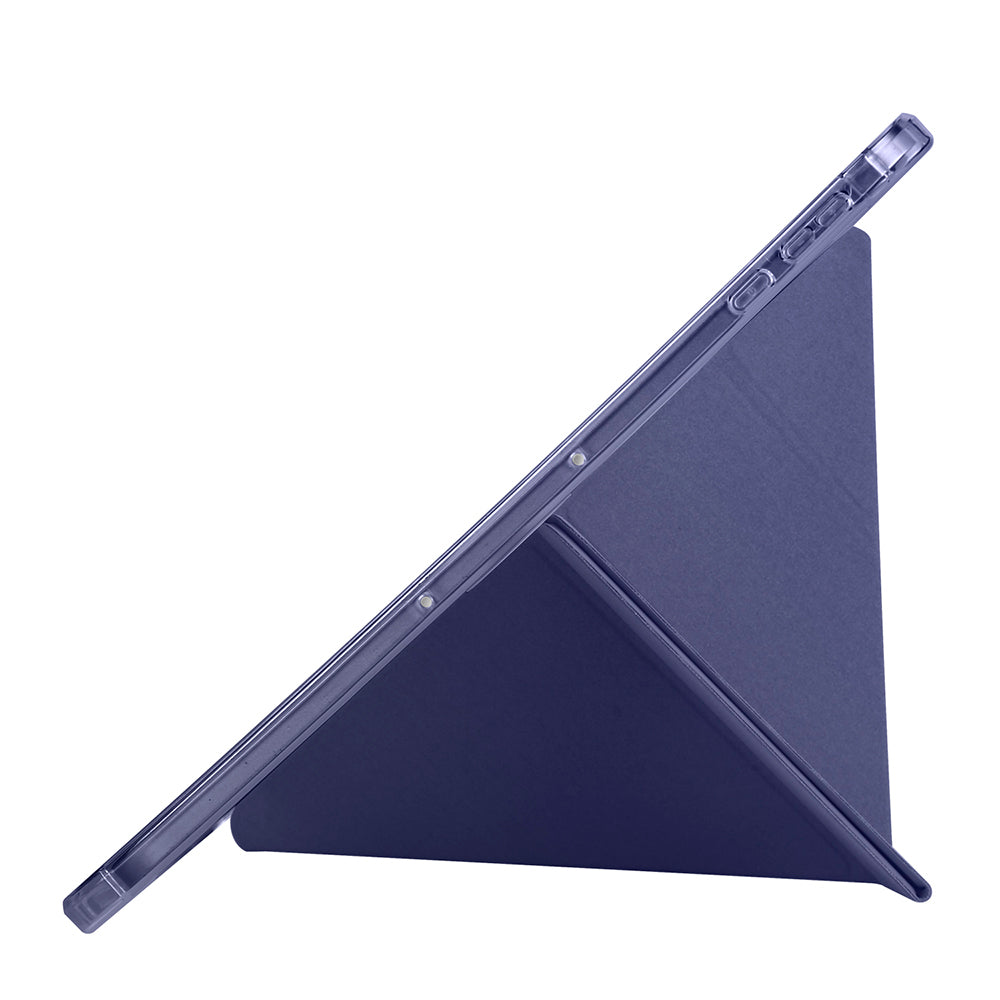 Honor Pad 9 Kılıf Zore Tri Folding Kalem Bölmeli Standlı Kılıf Siyah