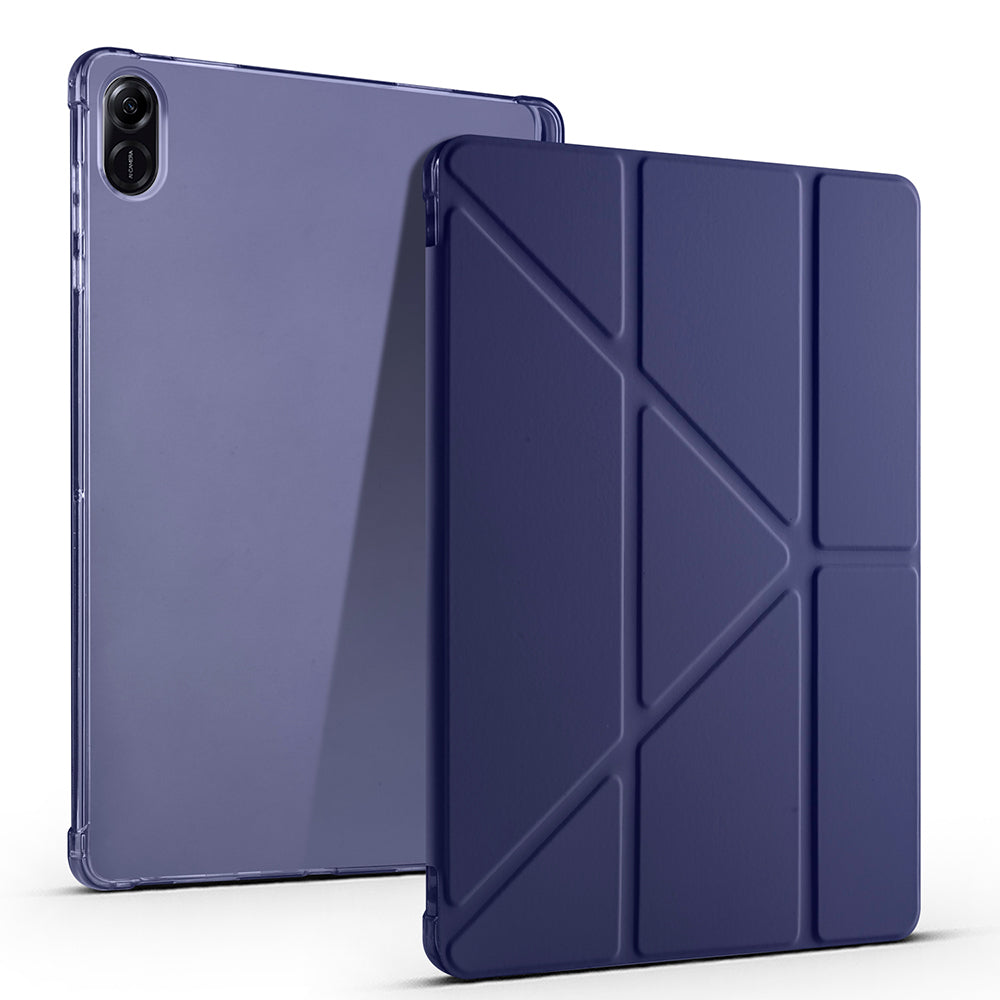 Honor Pad X8A Kılıf Zore Tri Folding Kalem Bölmeli Standlı Kılıf
