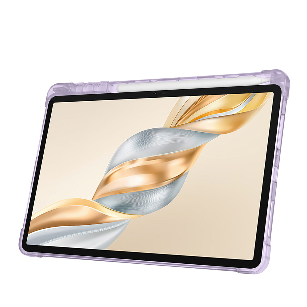 Honor Pad X9A Kılıf Zore Tri Folding Kalem Bölmeli Standlı Kılıf Lacivert