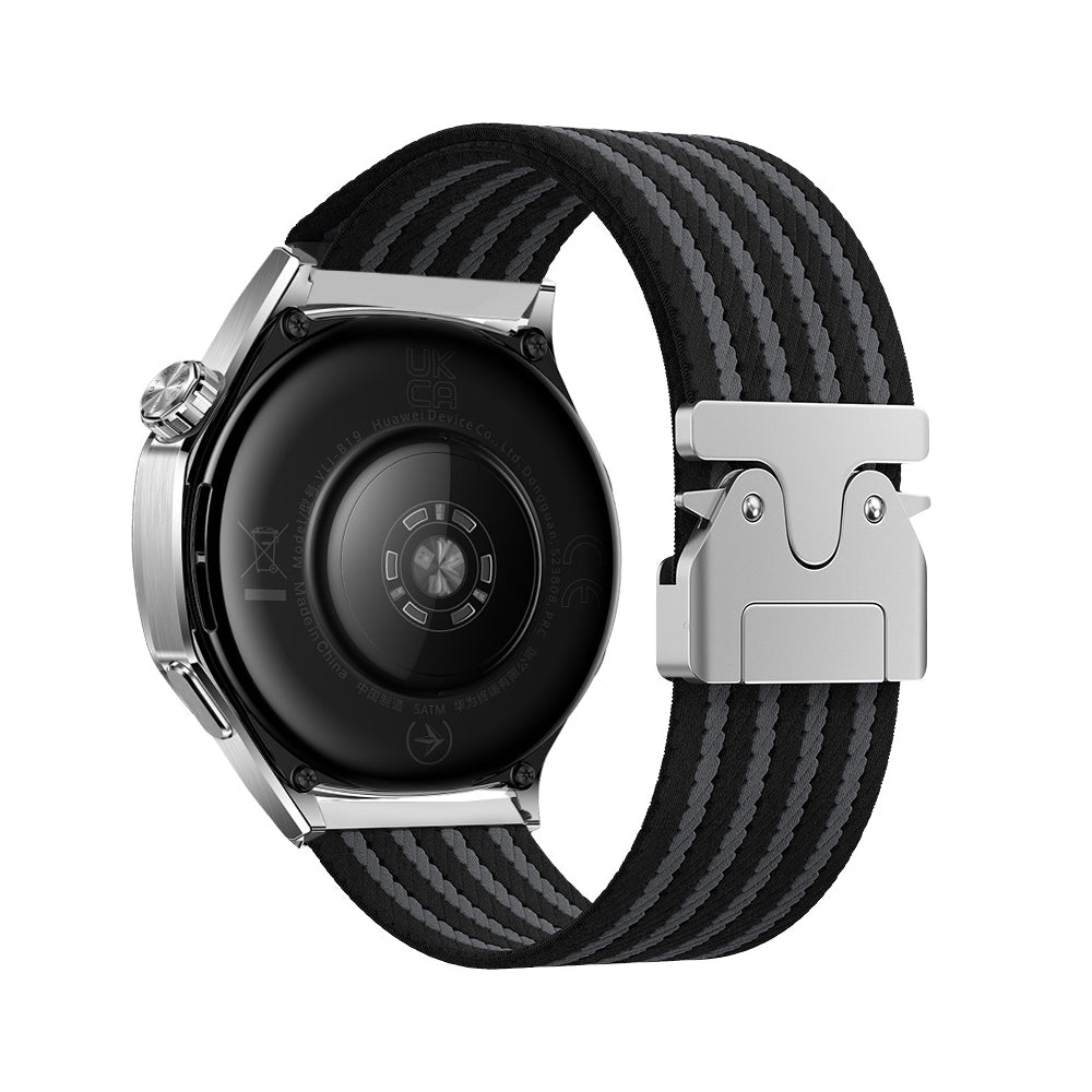 Huawei GT2 46mm Zore KRD-133 22mm Naylon Kumaş Hasır Örgülü Kordon