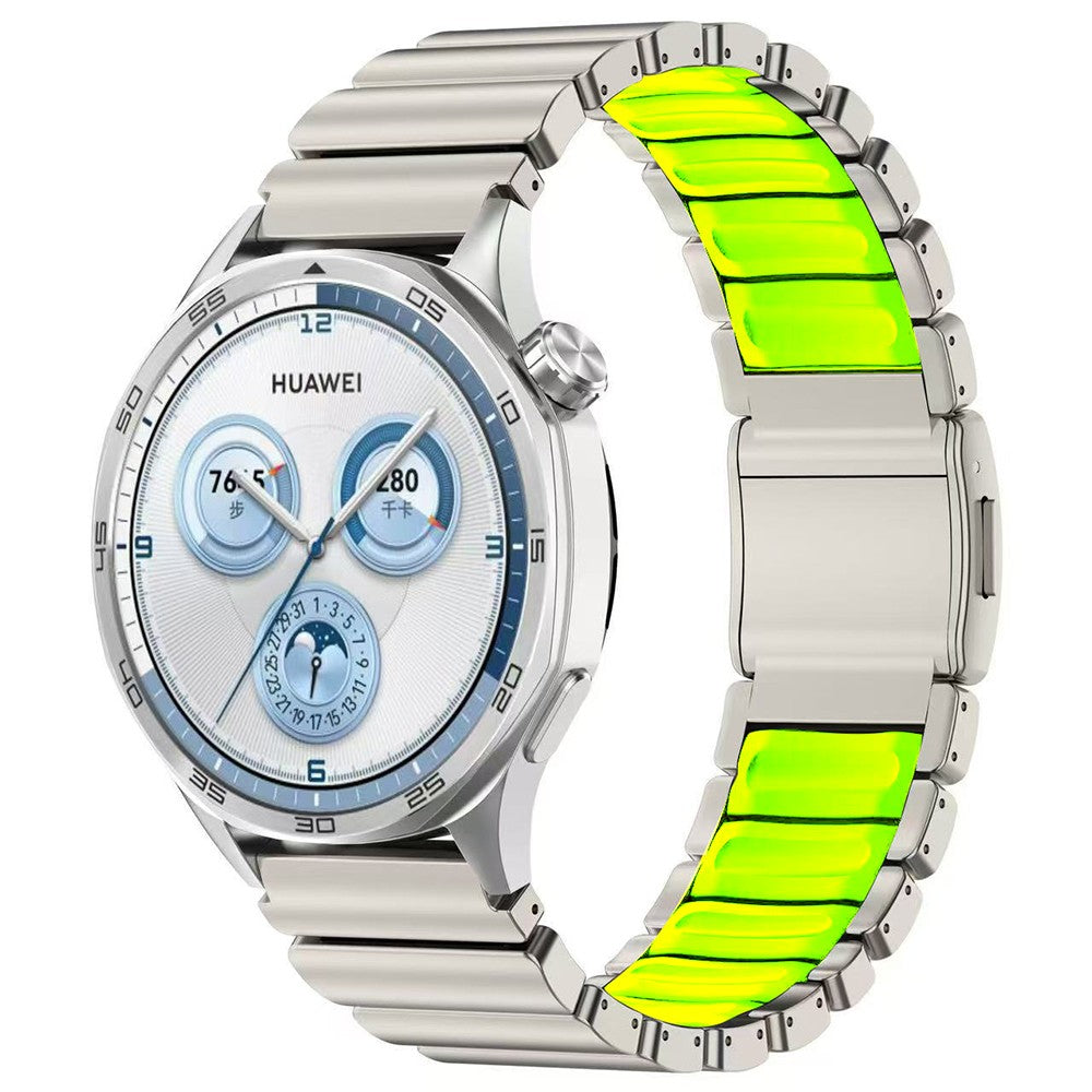 Huawei GT4 46mm Zore KRD-151 22mm Metal Silikon Kordon
