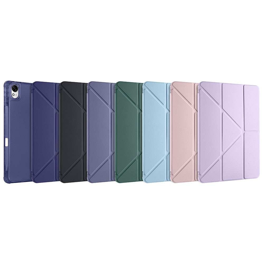 Huawei Matepad 11.5 2025 Kılıf Zore Tri Folding Kalem Bölmeli Standlı Kılıf