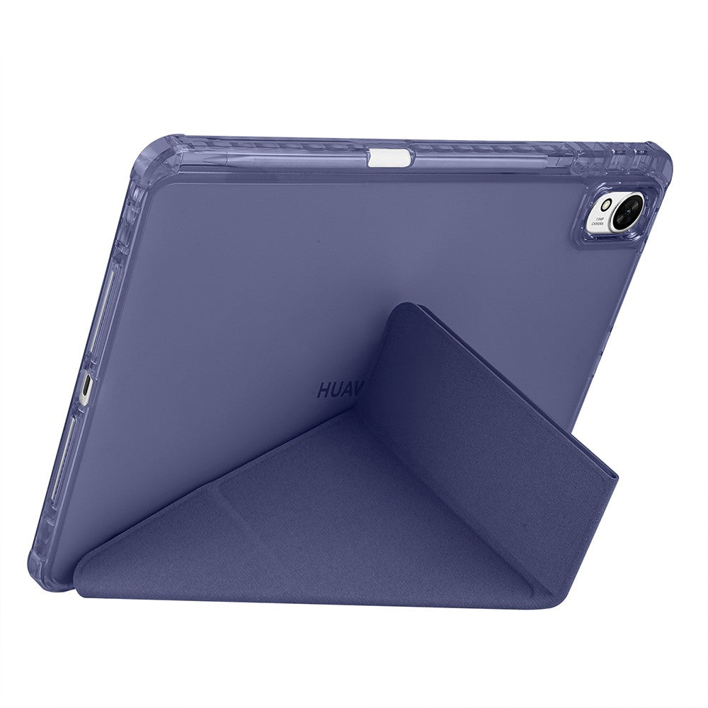Huawei Matepad 11.5 2025 Kılıf Zore Tri Folding Kalem Bölmeli Standlı Kılıf