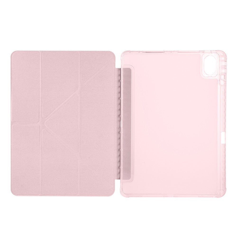 Huawei Matepad 11.5 2025 Kılıf Zore Tri Folding Kalem Bölmeli Standlı Kılıf
