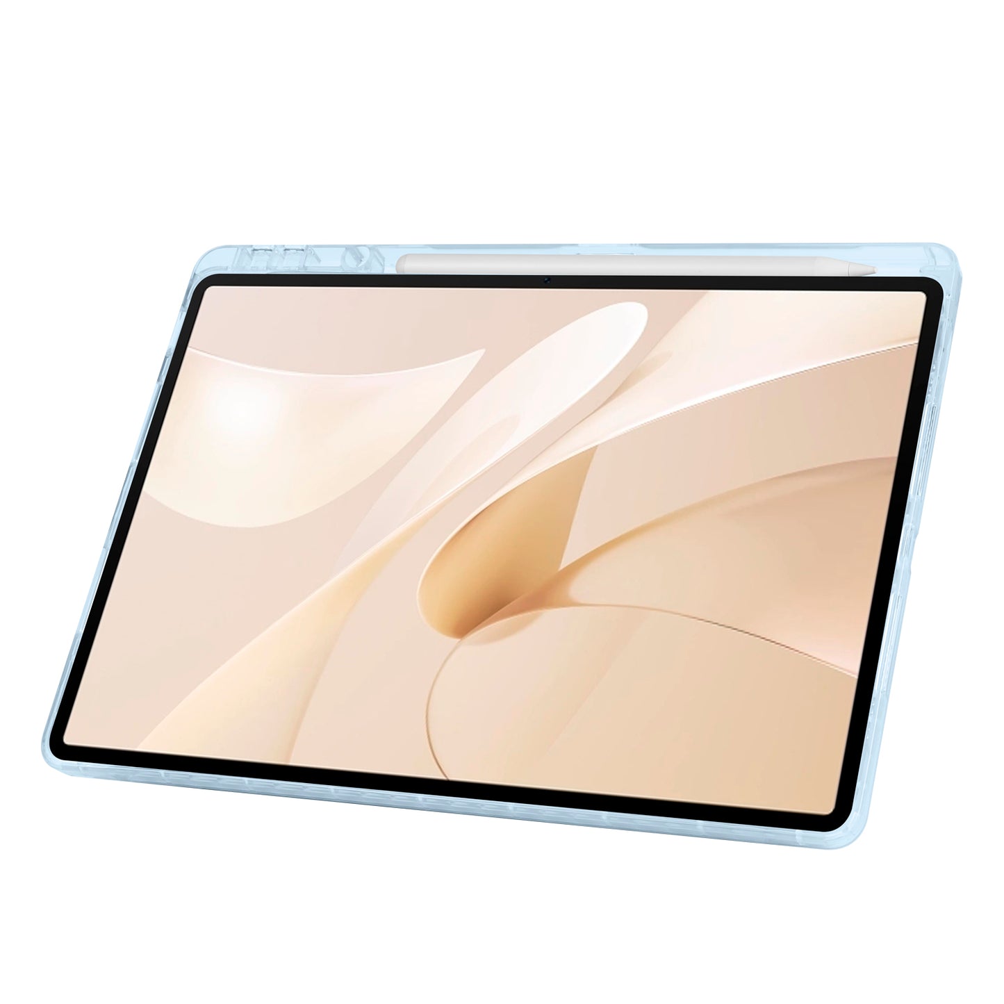 Huawei Matepad 12X Kılıf Zore Tri Folding Kalem Bölmeli Standlı Kılıf Koyu Yeşil