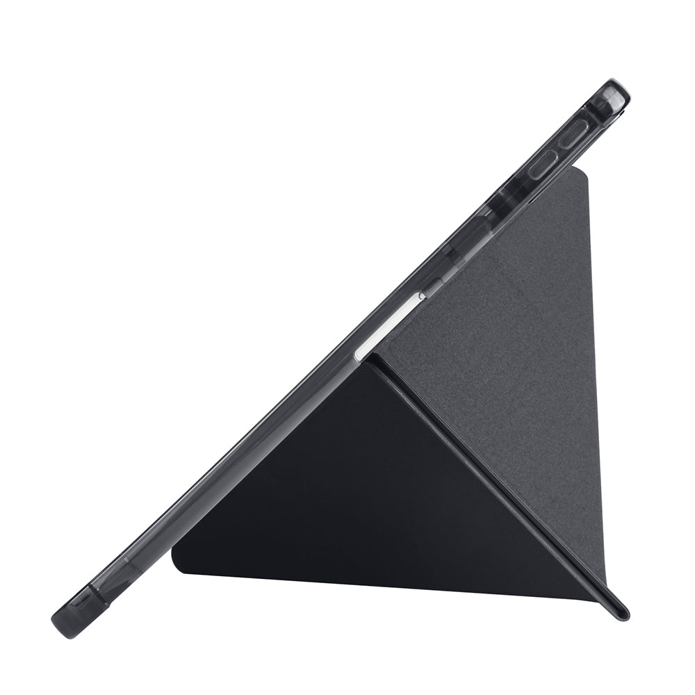 Huawei Matepad SE 11 Kılıf Zore Tri Folding Kalem Bölmeli Standlı Kılıf Mavi