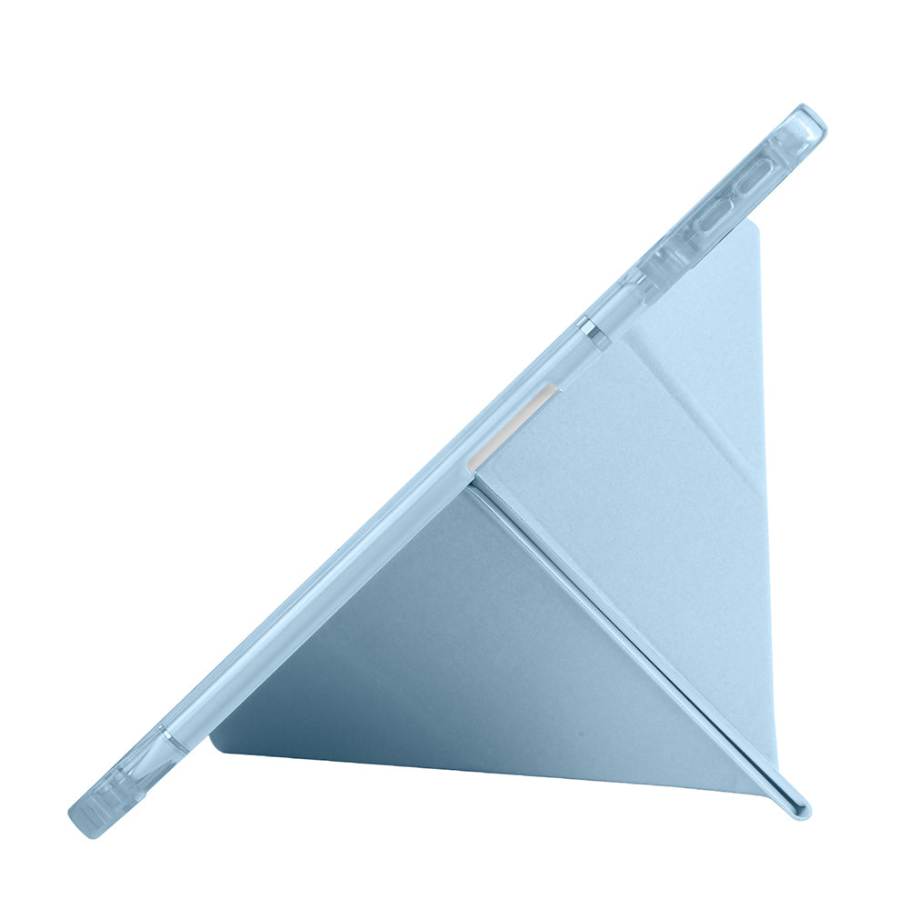 Huawei Matepad SE 11 Kılıf Zore Tri Folding Kalem Bölmeli Standlı Kılıf Lila