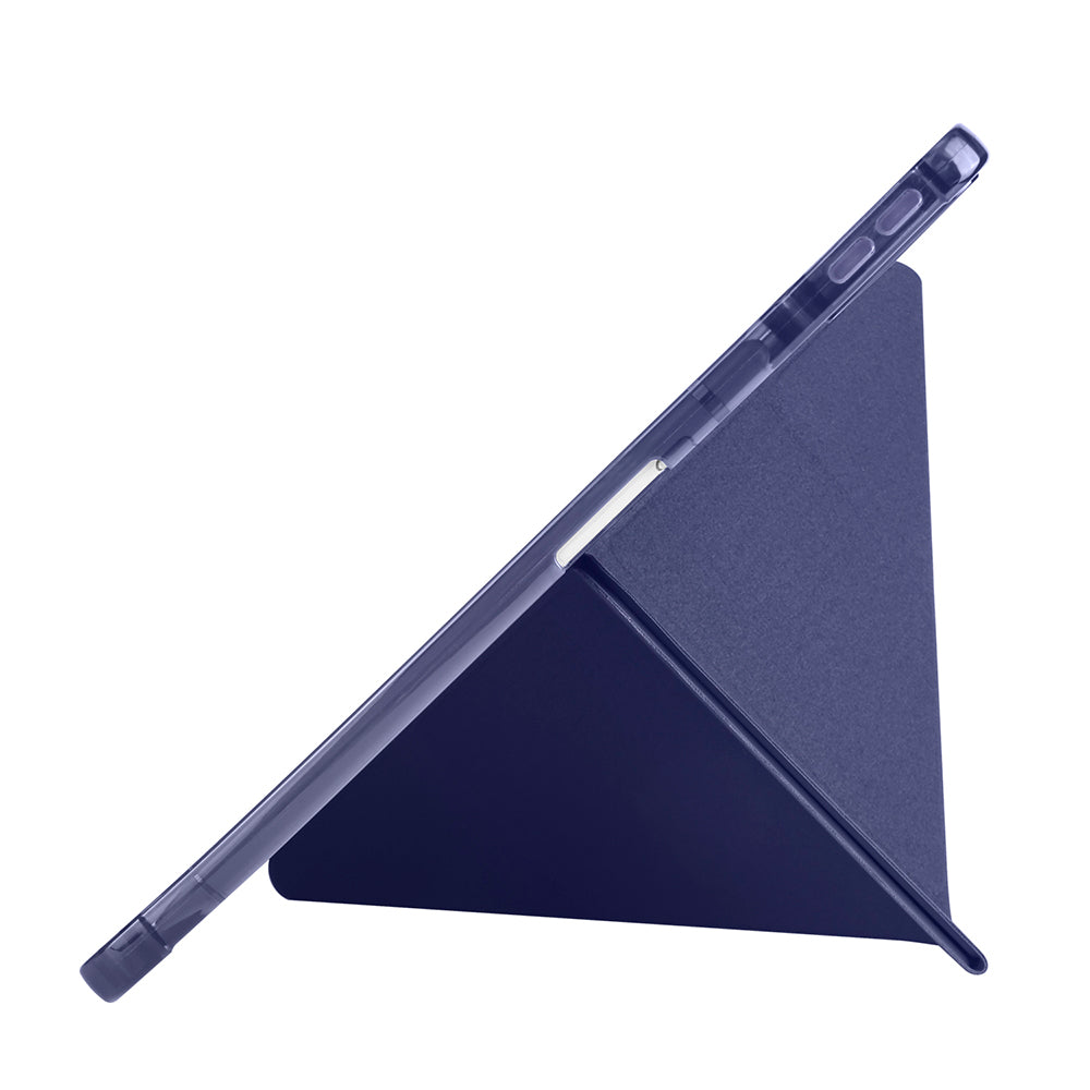 Huawei Matepad SE 11 Kılıf Zore Tri Folding Kalem Bölmeli Standlı Kılıf Lila