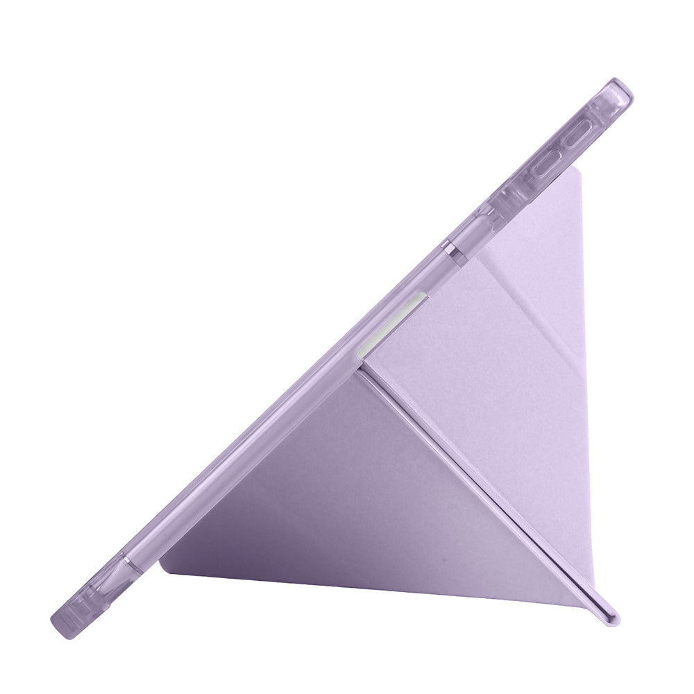 Huawei Matepad SE 11 Kılıf Zore Tri Folding Kalem Bölmeli Standlı Kılıf Koyu Yeşil