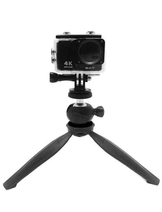 Jmary MT-20 Tripod 360 Derece Oynar Başlıklı Çok Yönlü Kısa Telefon Sabitleyici 16 cm Siyah