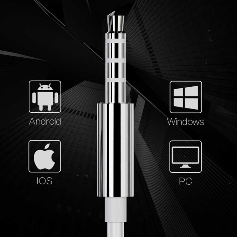 Lapas A4 3.5mm Kulaklık Gümüş