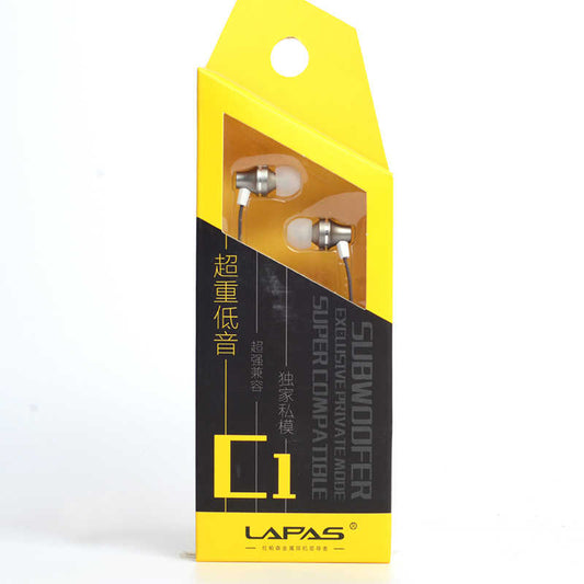 Lapas C1 3.5mm Kulaklık Beyaz