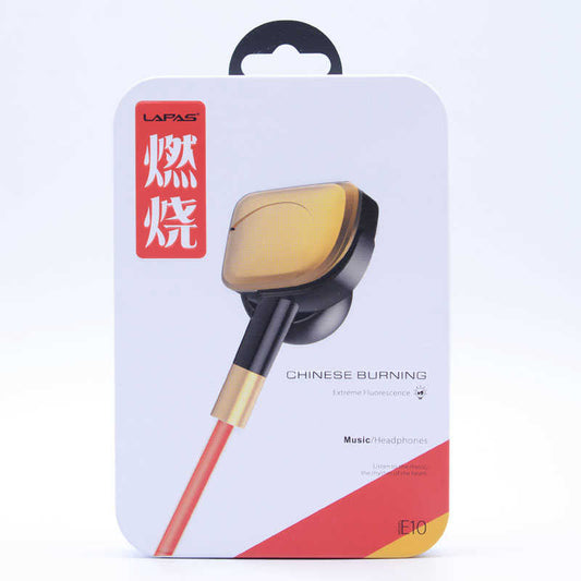 Lapas E10 Kulaklık Gold