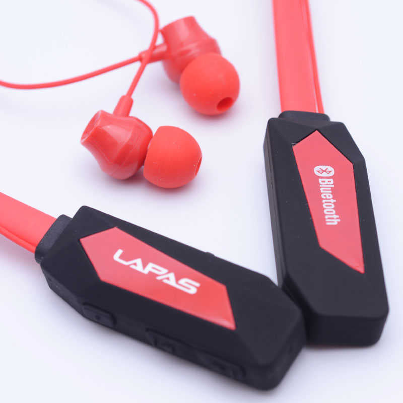 Lapas E50 Bluetooth Kulaklık Kırmızı