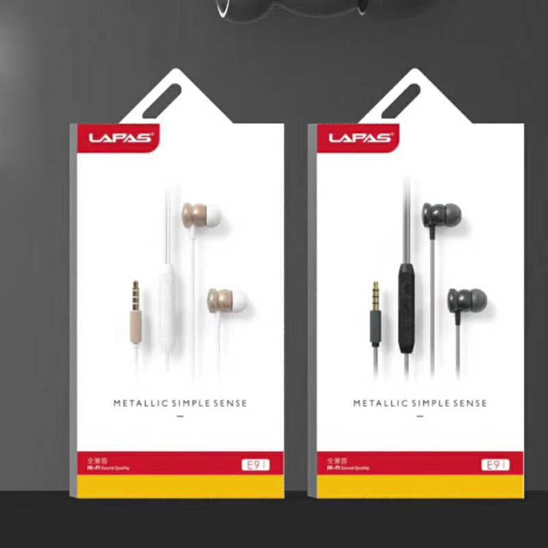 Lapas E9 3.5mm Kulaklık Siyah