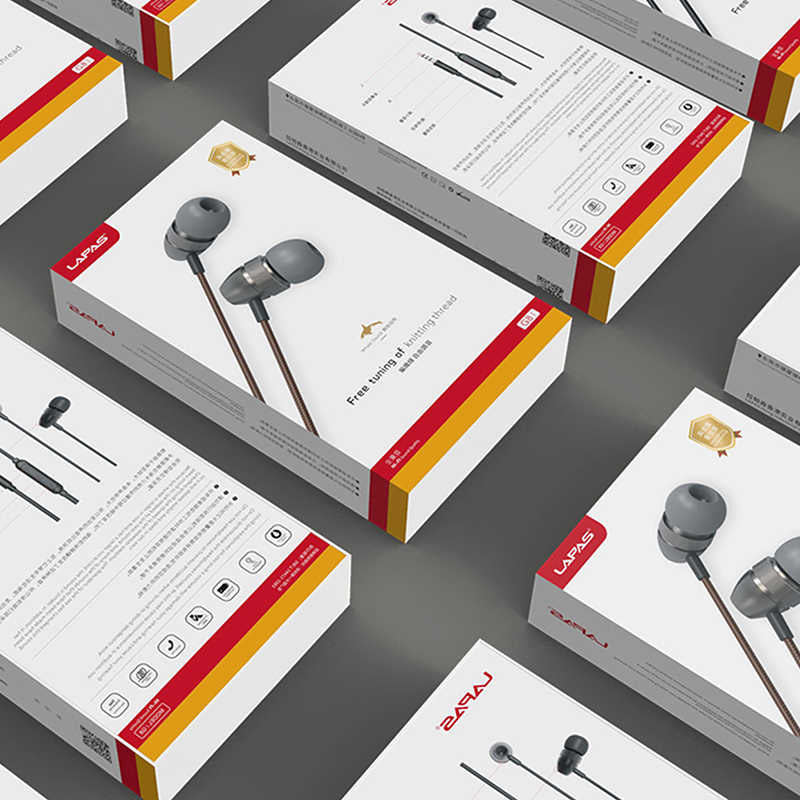 Lapas G8 3.5mm Kulaklık Kahverengi