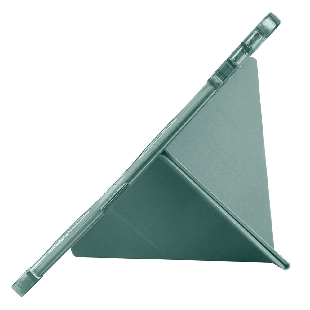 Lenovo M11 TB-330FU Kılıf Zore Tri Folding Kalem Bölmeli Standlı Kılıf Kırmızı