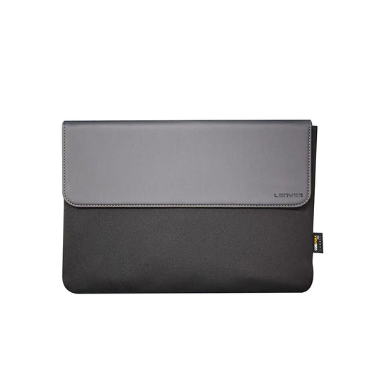Lenyes LB503 Darbe Emici Su Geçirmez PU Cordura Kumaş 13-14 inç Laptop Çantası Siyah