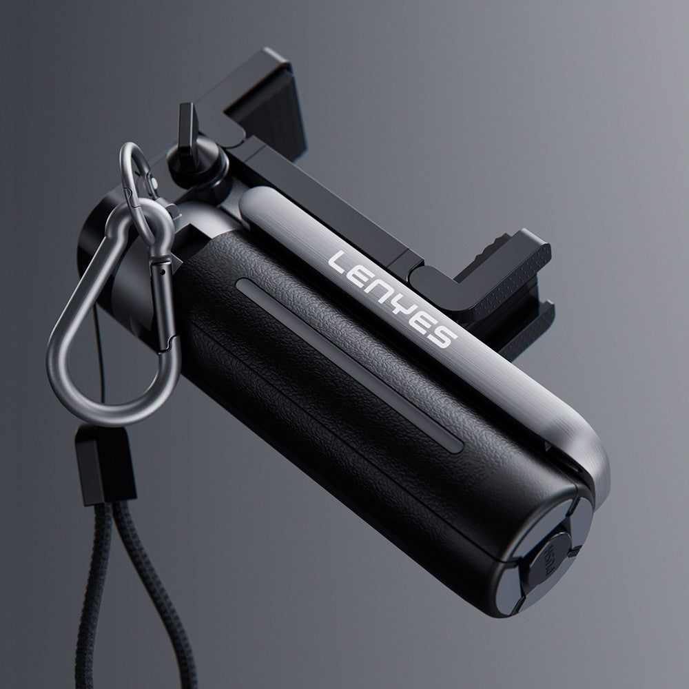 Lenyes LPH112 Dolgu Işıklı 360 Derece Dönebilen 3in1 Selfie Çubuğu ve Tripod