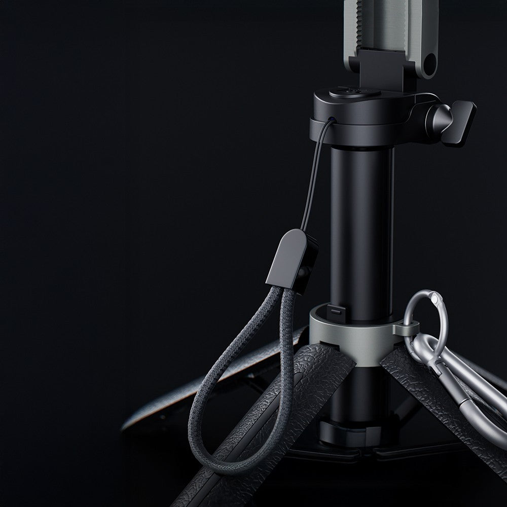 Lenyes LPH112 Dolgu Işıklı 360 Derece Dönebilen 3in1 Selfie Çubuğu ve Tripod