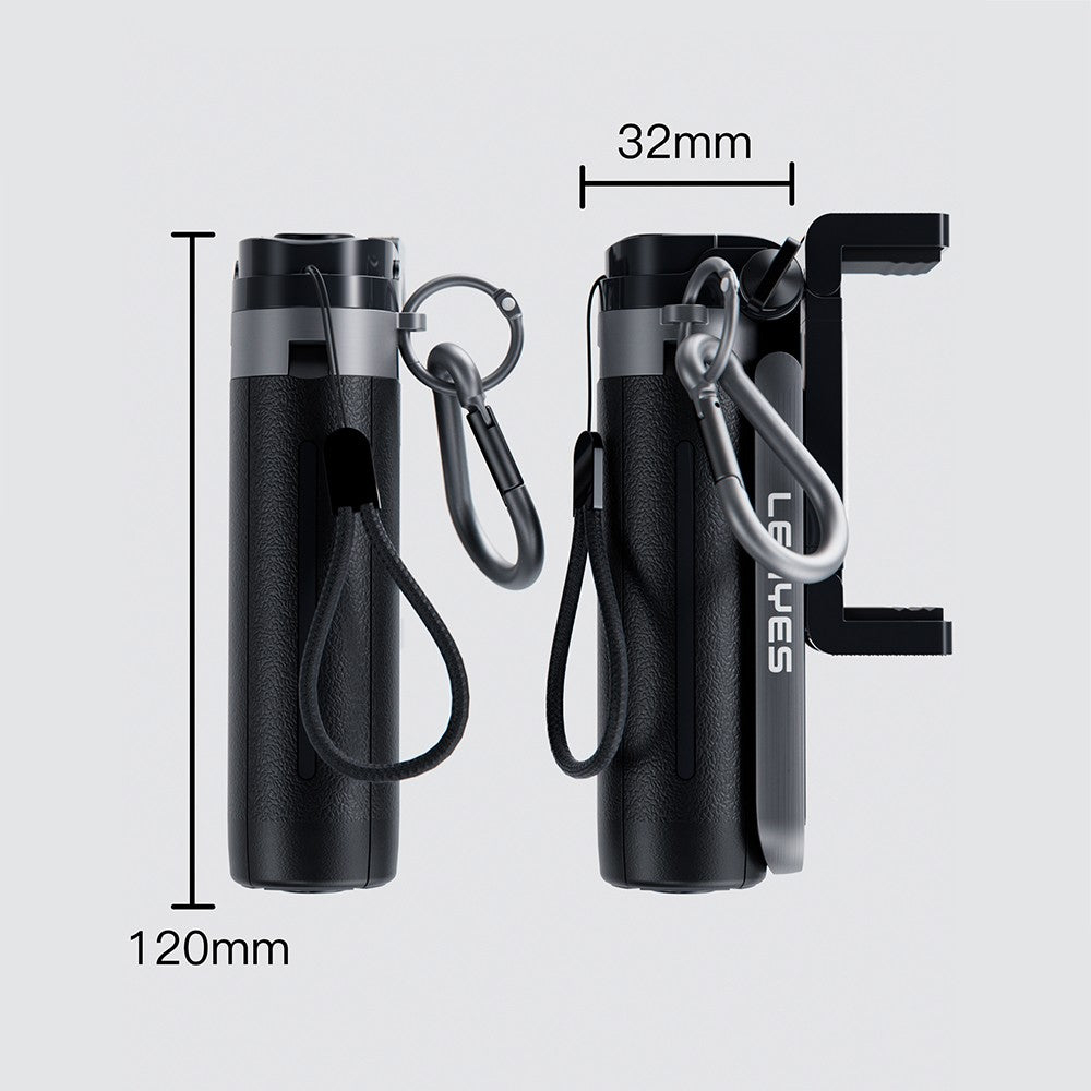 Lenyes LPH112 Dolgu Işıklı 360 Derece Dönebilen 3in1 Selfie Çubuğu ve Tripod