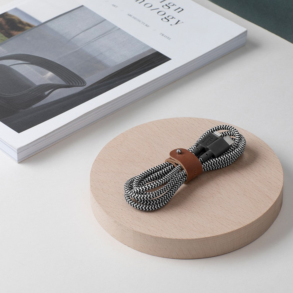 Native Union Belt Serisi Type-C to Lightning Şarj Kablosu 1.2M