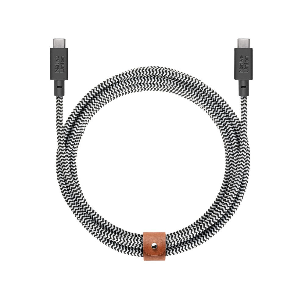 Native Union Belt Serisi Type-C to Type-C Şarj Kablosu 3M