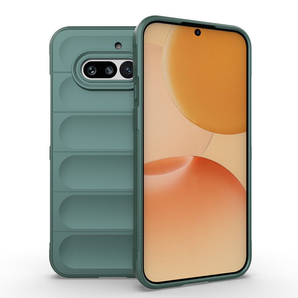 Nothing Phone 4A Kılıf Esnek TPU Oyuklu Arka Yüzey Tasarımlı Zore Etnik Silikon Kapak