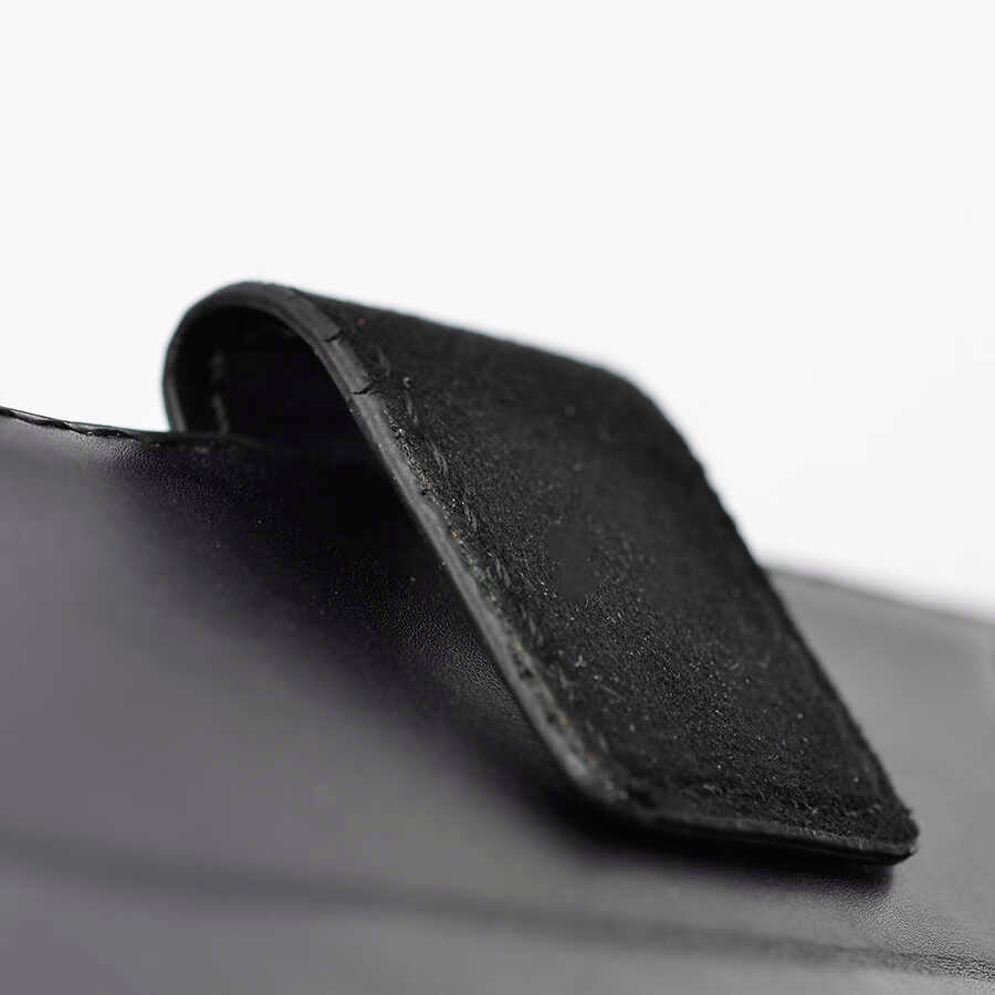 Oppo Reno 14F 5G Kılıf Zore Kar Deluxe Kapaklı Kılıf Siyah