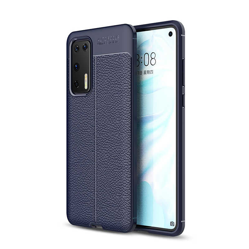 Huawei P40 Kılıf Zore Niss Silikon Kapak