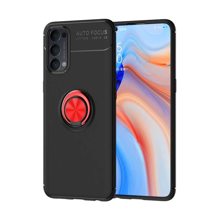 Oppo Reno 4 Kılıf Zore Ravel Silikon Kapak