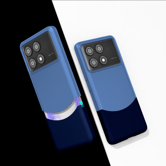 Poco X6 Pro Kılıf Mıknatıslı Zore Duble Kapak